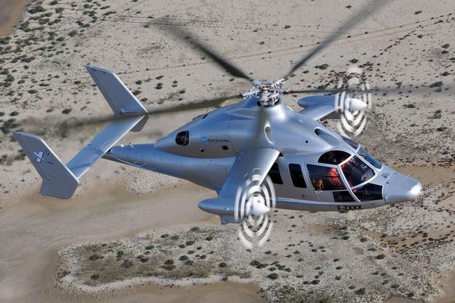 Самый быстрый вертолет в мире eurocopter x3