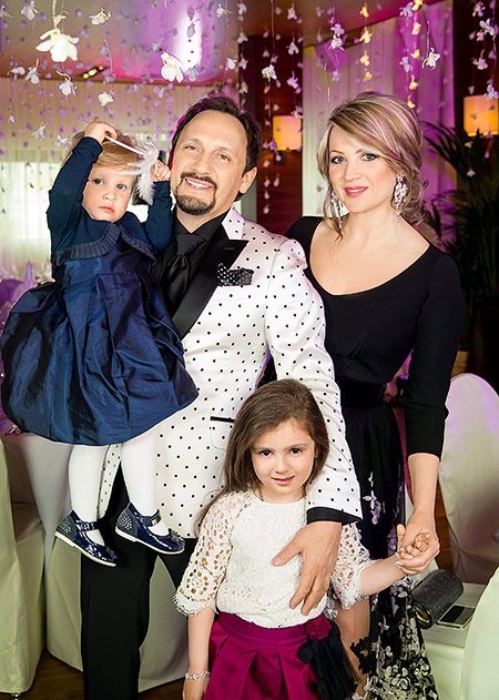 Стас михайлов с семьей фото