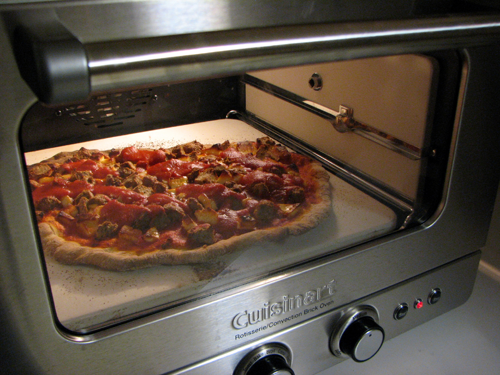 Тесто для пиццы сколько минут печь