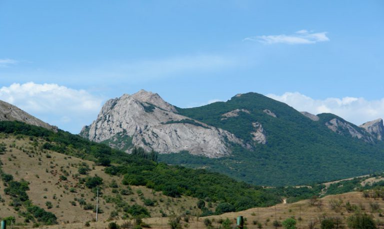 Гора спящий рыцарь в крыму фото