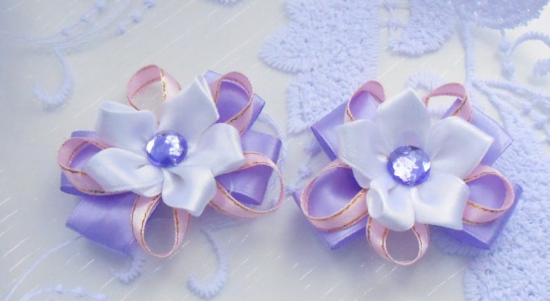 как сделать бантик из ленты своими руками