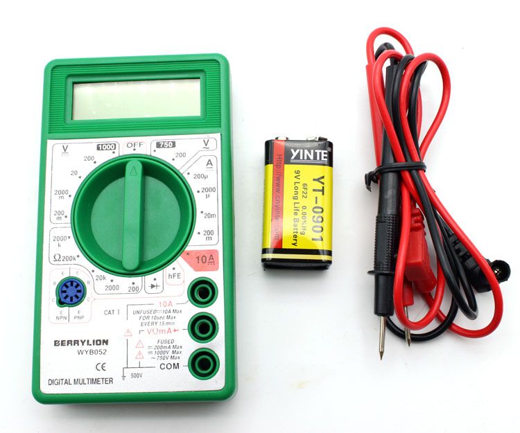 Вольтметр для определения неисправности ДТОЖ