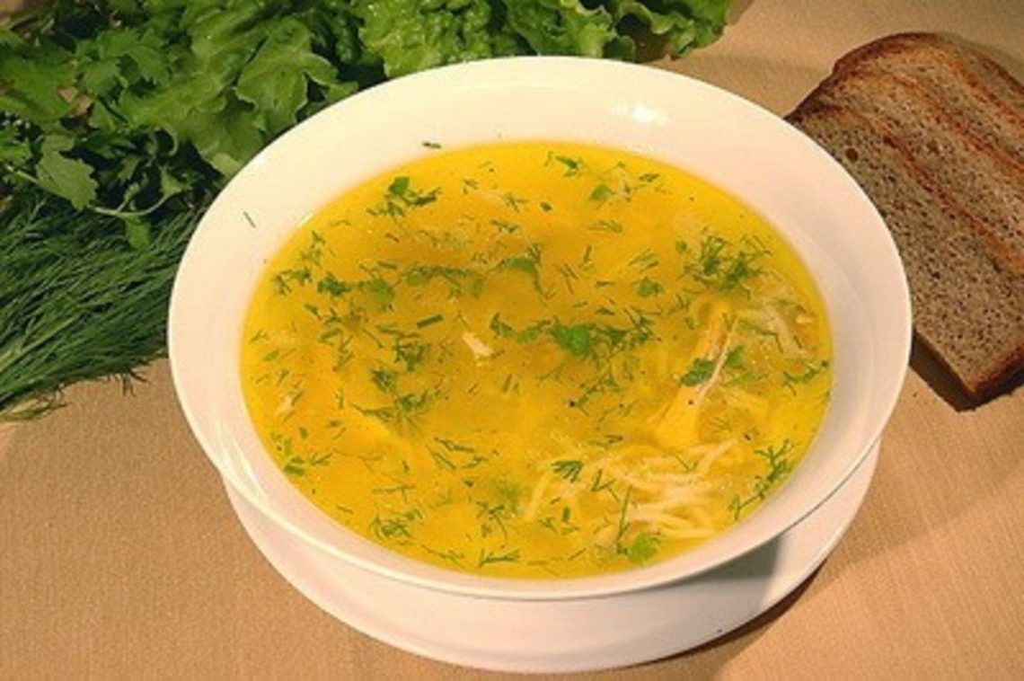 Суп без капусты и с вермишелью
