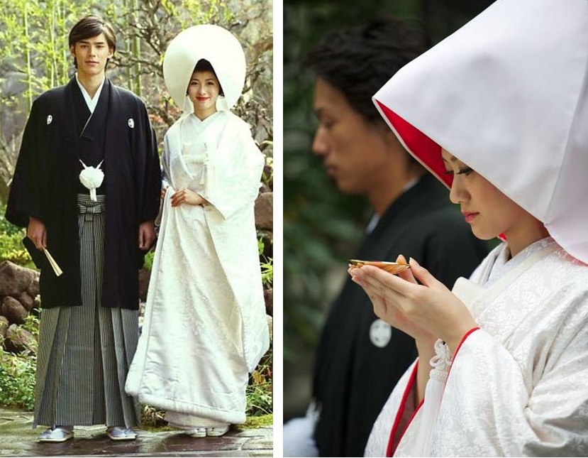 Свадебное платье японской невесты