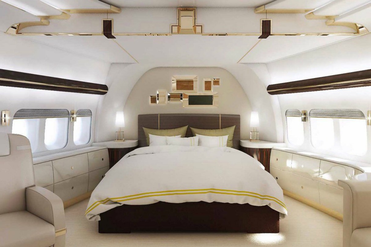 спальня Boeing 747– 8 VIP