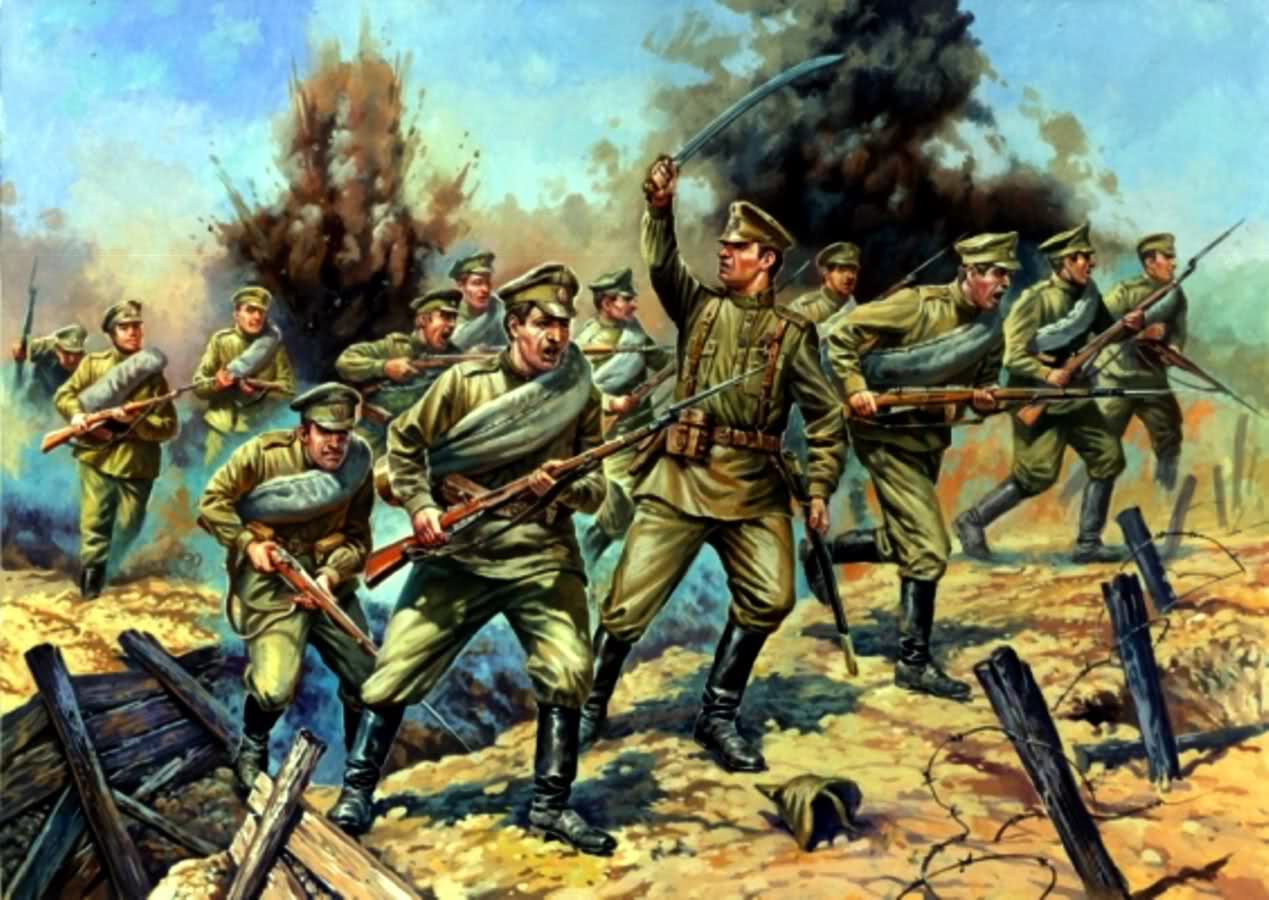 Вступление России в Первую Мировую войну, 1914 год
