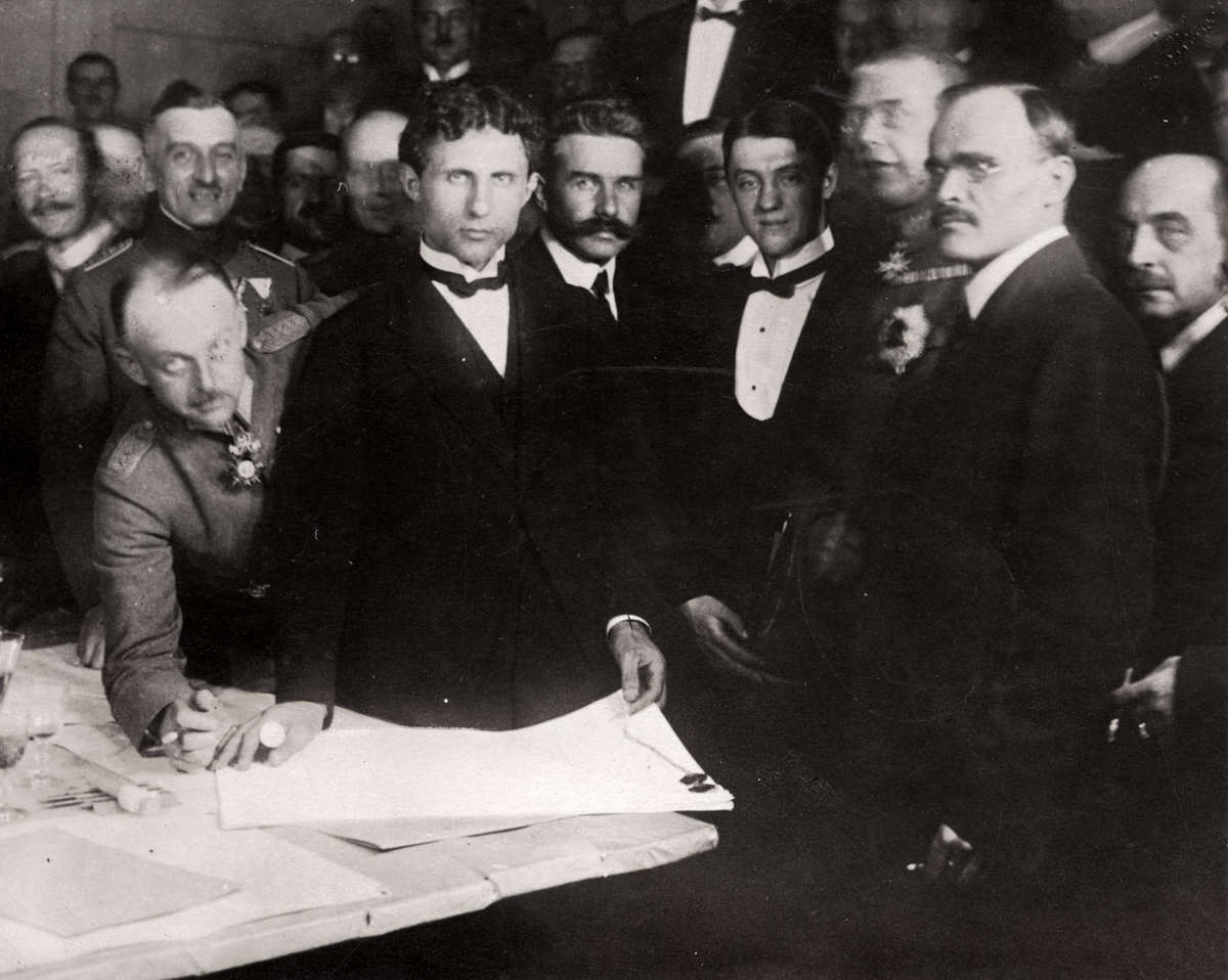 Брестский мирный договор 1918