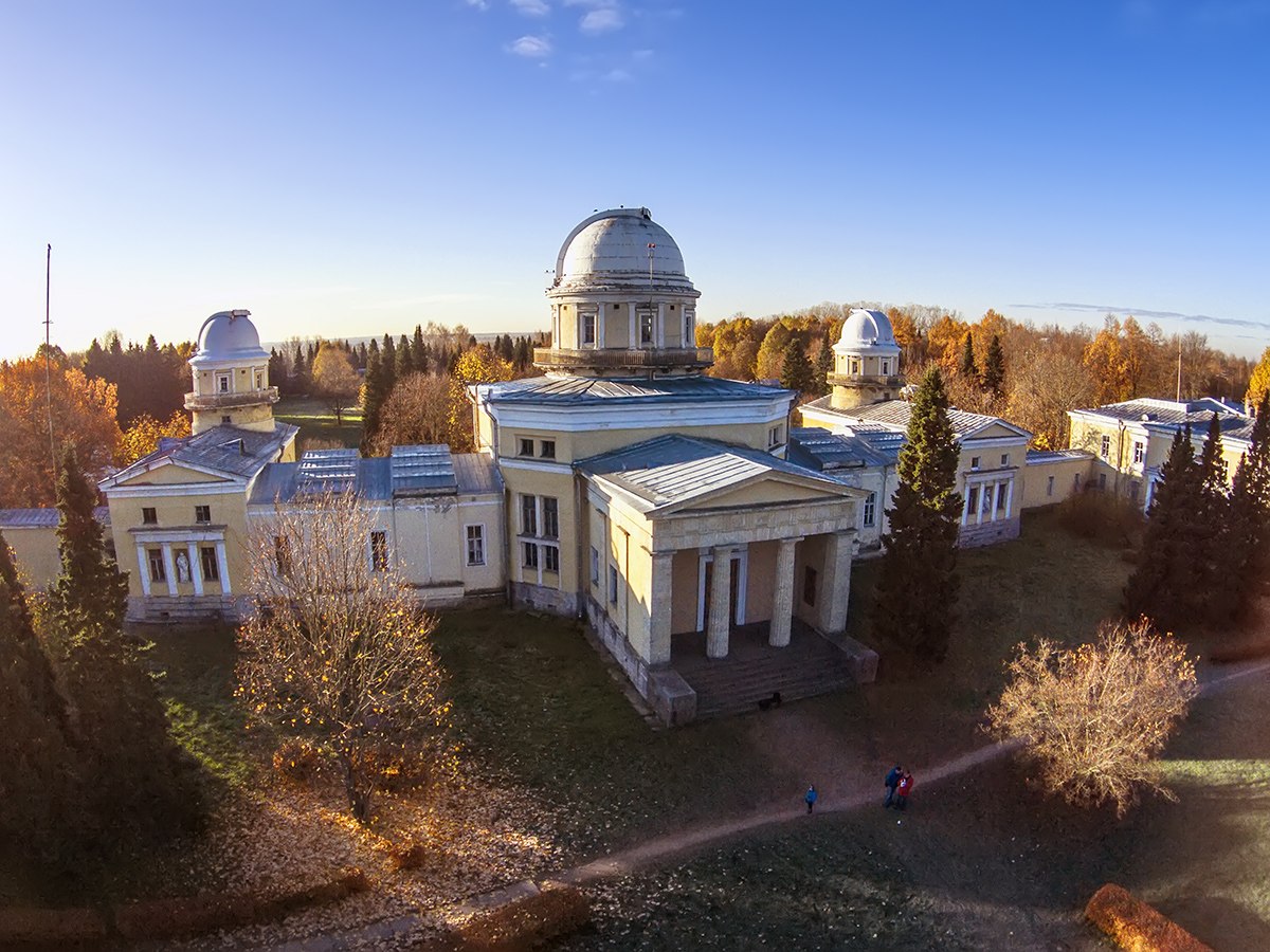 Пулковская обсерватория вид с высоты