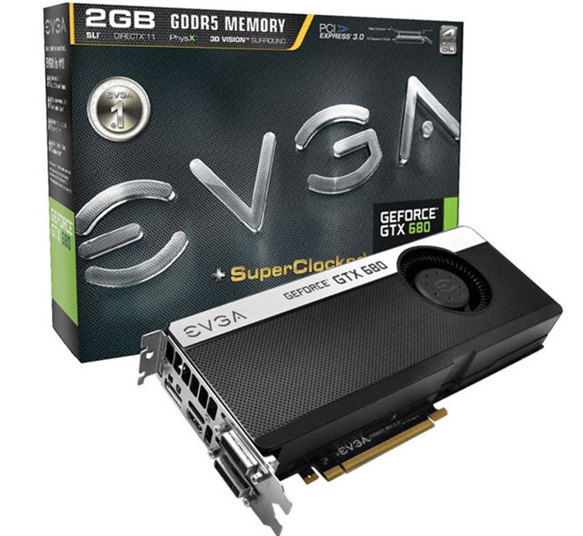 видеокарта EVGA GeForce GTX 680
