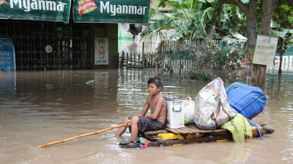 потоп Мьянма, 2008