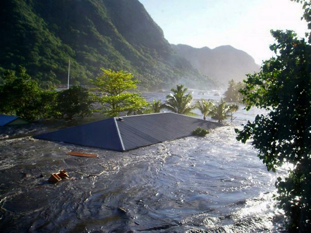 цунами Самоа, 2009