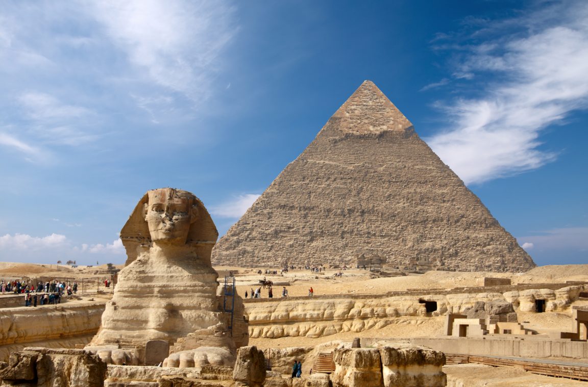 самая высокая пирамида в Египте